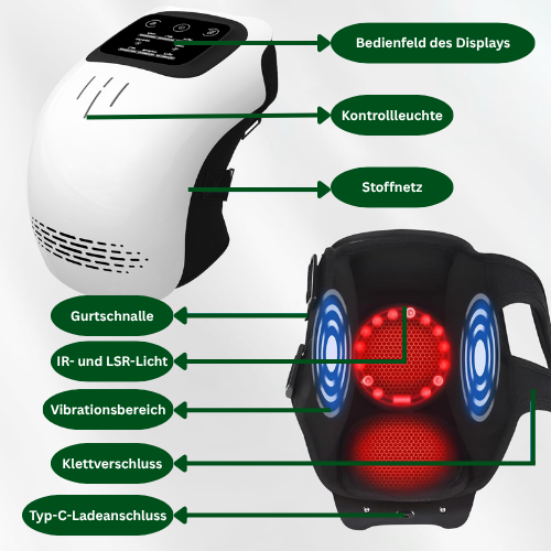 Knie Massager Physiotherapy